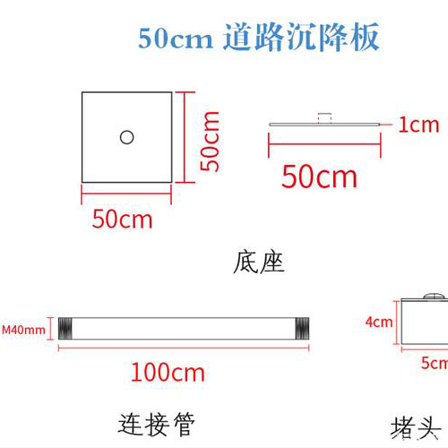 绍兴沉降板规格型号如何选择?
